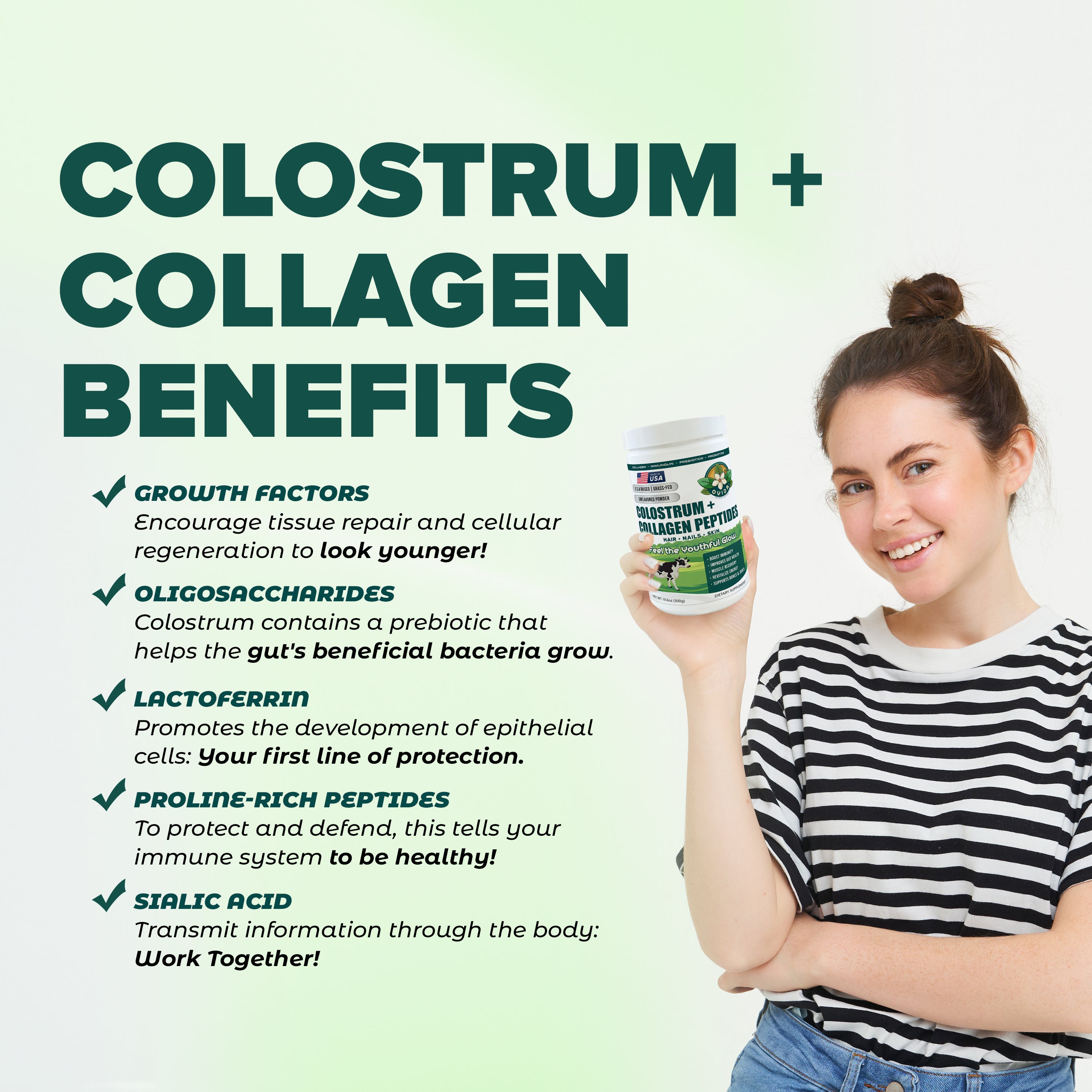 COLOSTRUM + COLLAGEN PEPTIDES