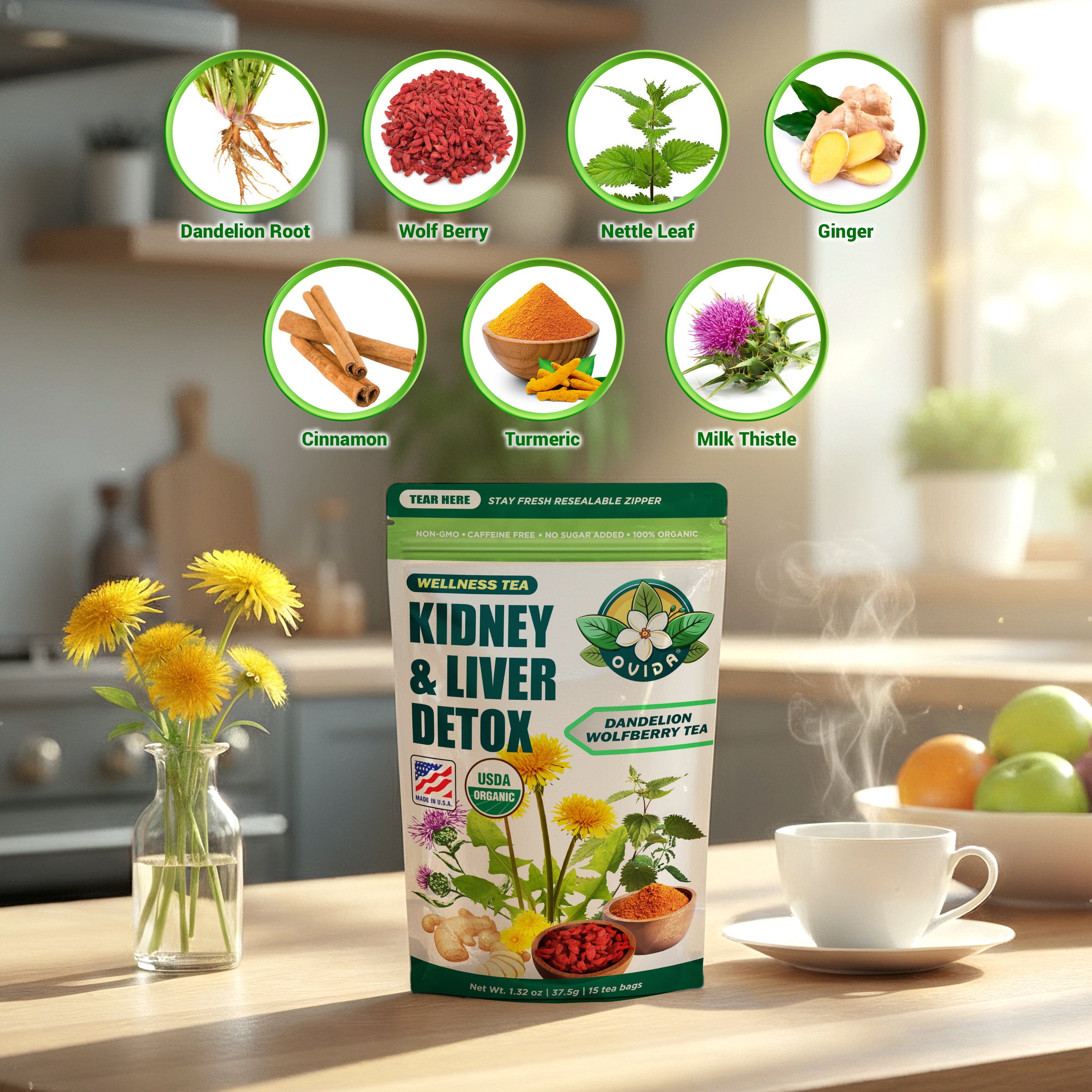 KIDNEY & LIVER DETOX TEA