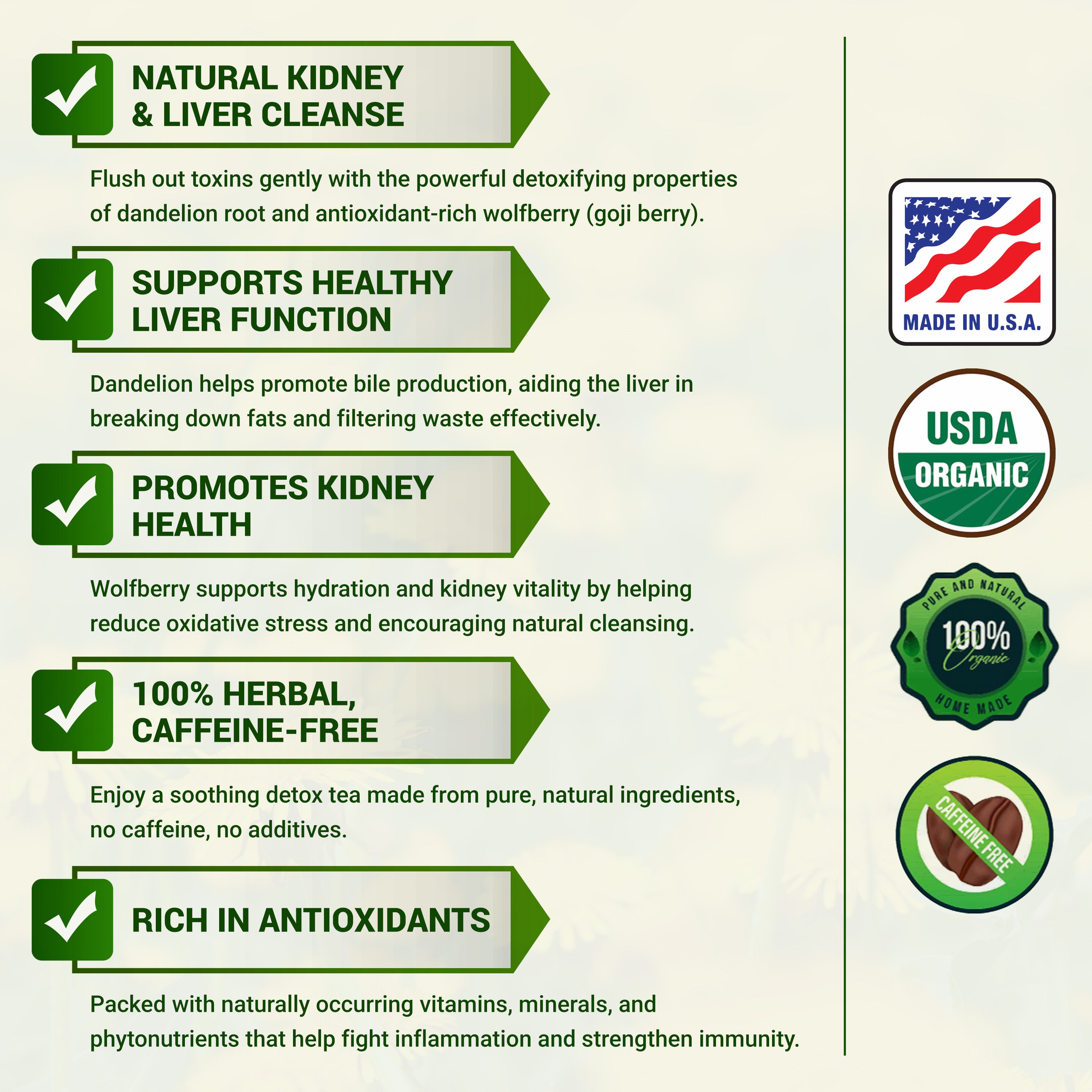 KIDNEY & LIVER DETOX TEA