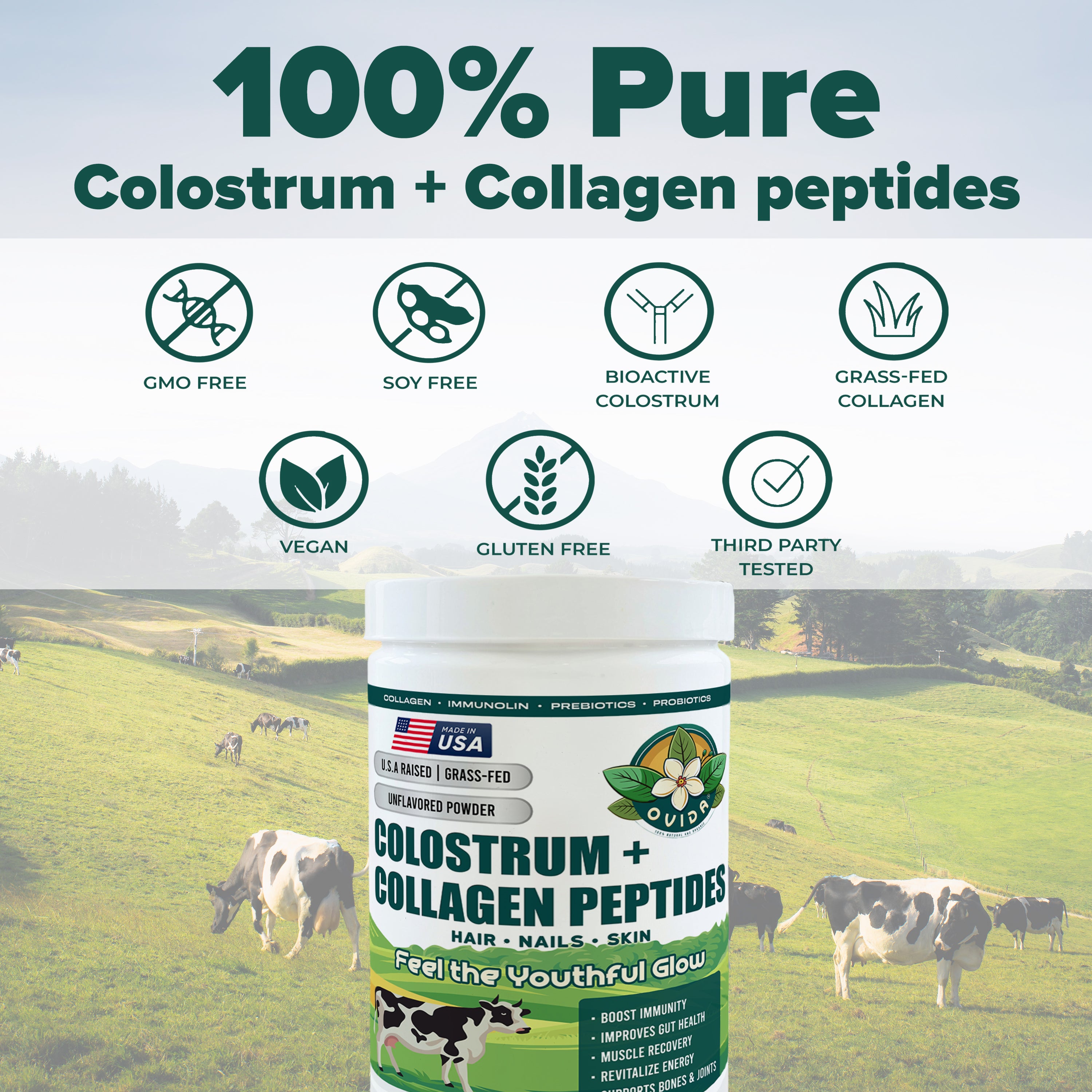 COLOSTRUM + COLLAGEN PEPTIDES