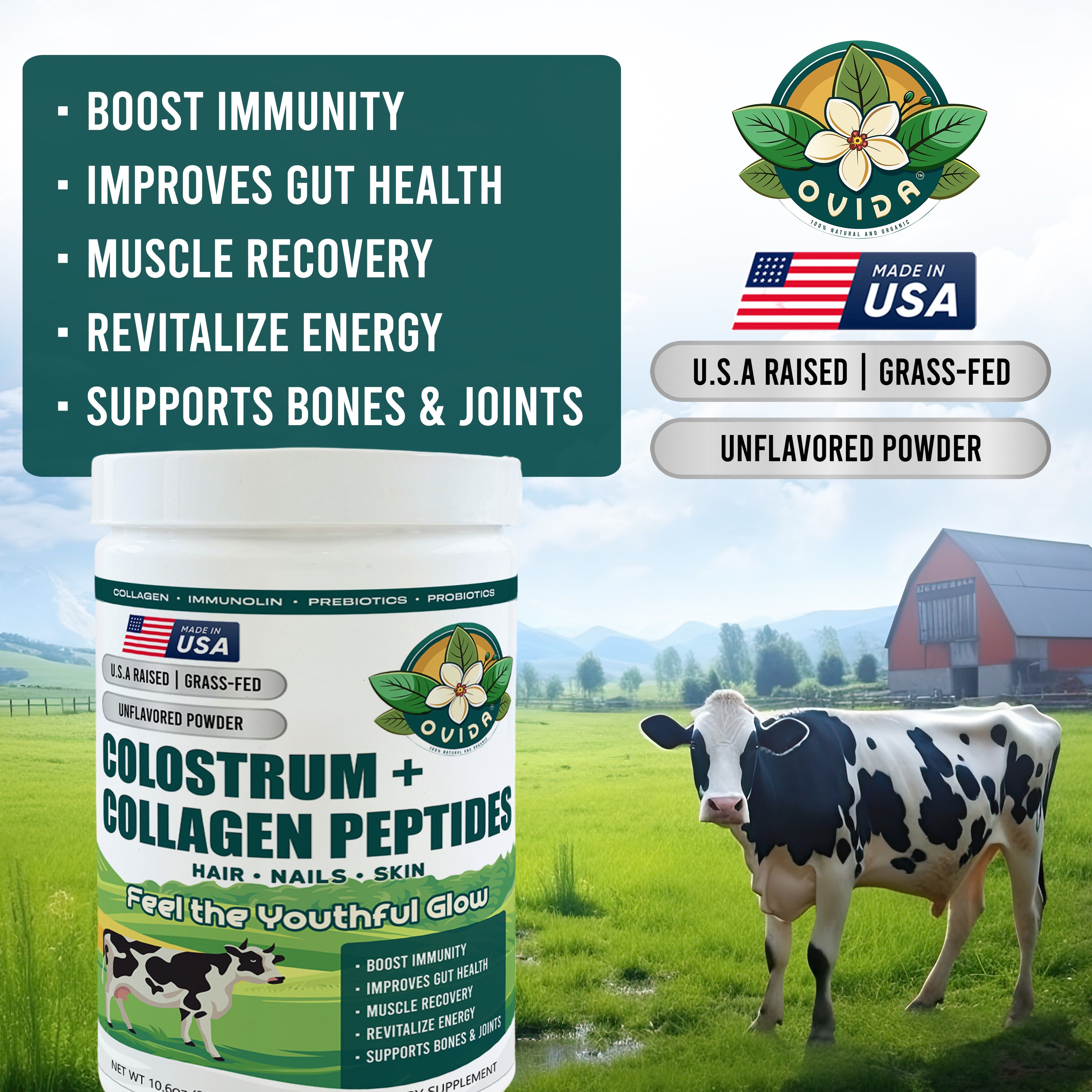 COLOSTRUM + COLLAGEN PEPTIDES