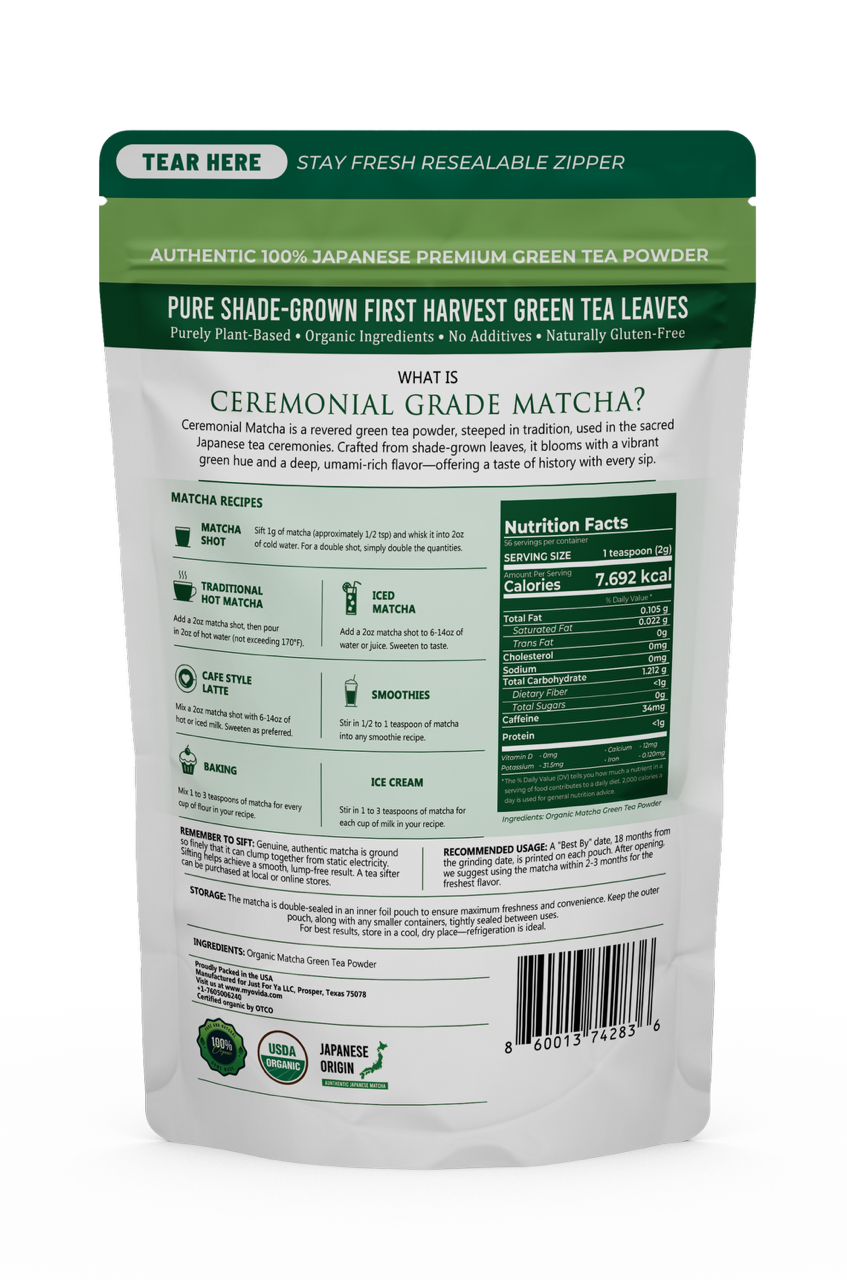 ORGANIC CEREMONIAL MATCHA