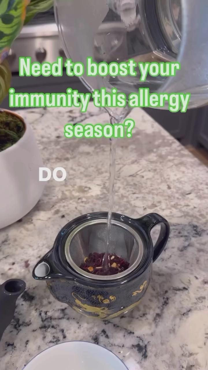 STRAWBERRY HIBISCUS TEA ( Supports Immunity ) 3 OZ