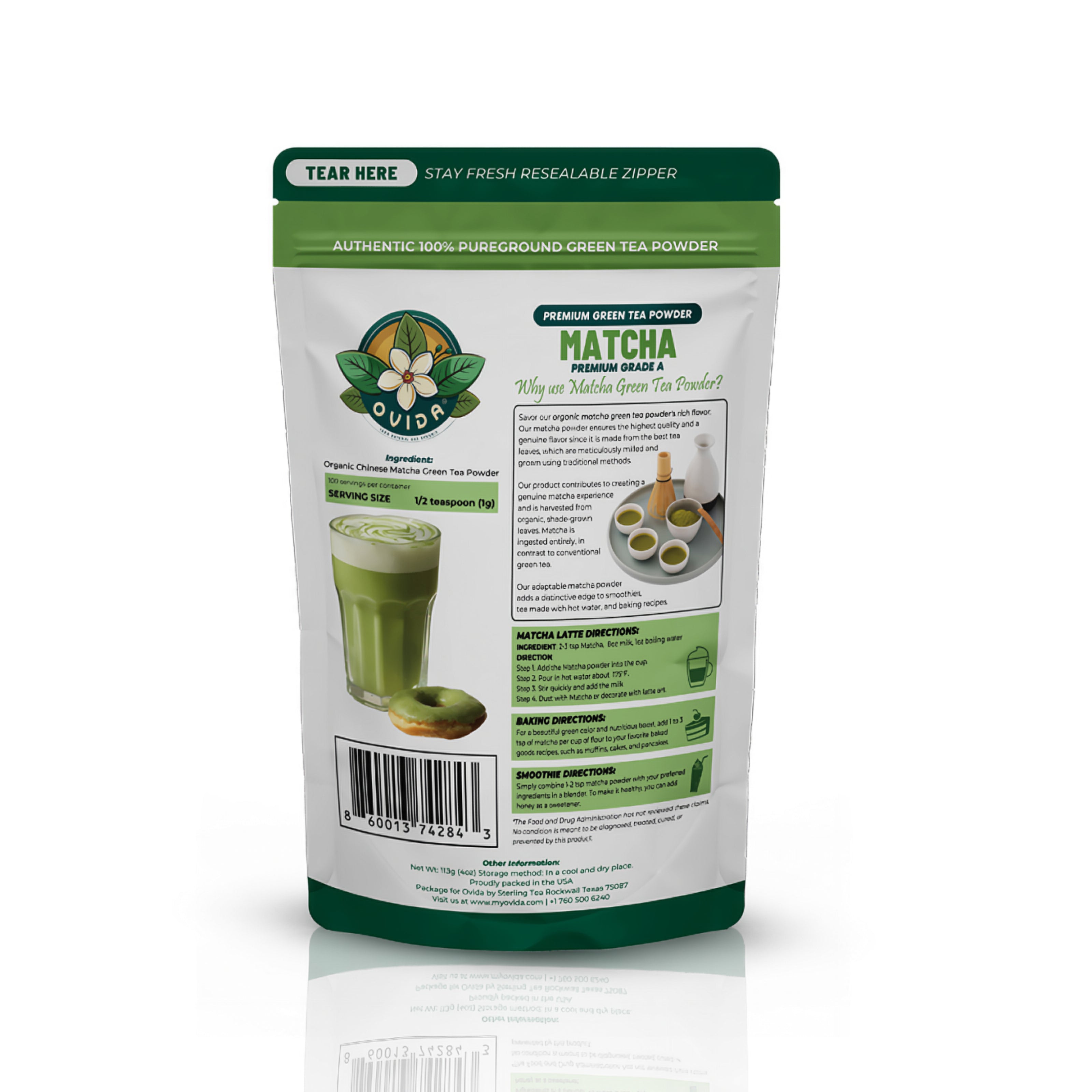 PREMIUM QUALITY GRADE A MATCHA